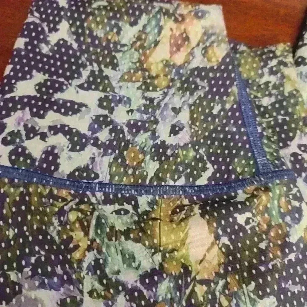 Lululemon Wunder Under Floral Sport Pistachio